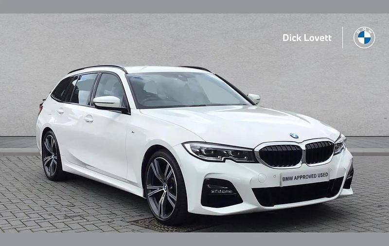 Used BMW 320 M Sport 181 HP (133 kW) 2022 White Estate