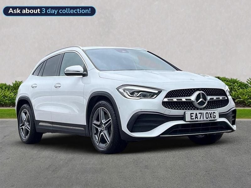 White Used 2021 Mercedes GLA180 AMG Line Premium SUV | £22,849 (Fair price) - Image 1/4