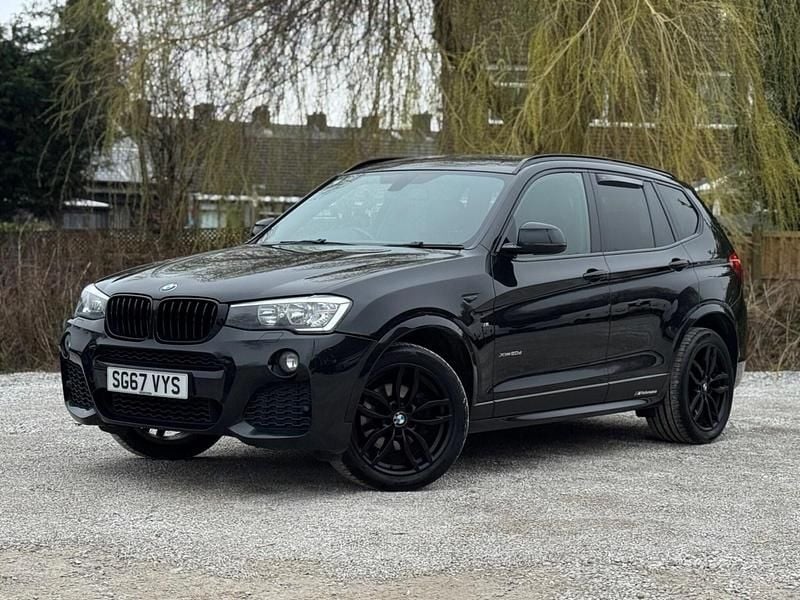 Used BMW X3 M Sport 190 HP (139 kW) 2017 Black SUV