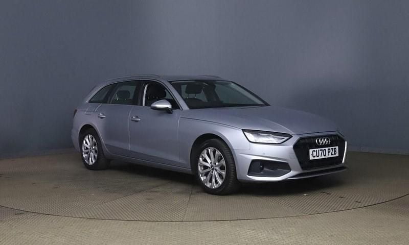 Used Audi A4 Comfort 136 HP (100 kW) 2020 Silver Estate
