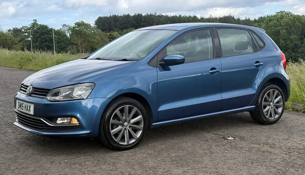Used VW Polo SE 2015 Blue Hatchback