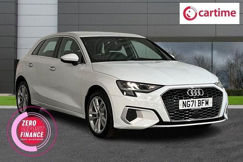 White Used 2022 Audi A3 Sportback e-tron Sport Sedan | £20,090 (Good price) - Image 1/3