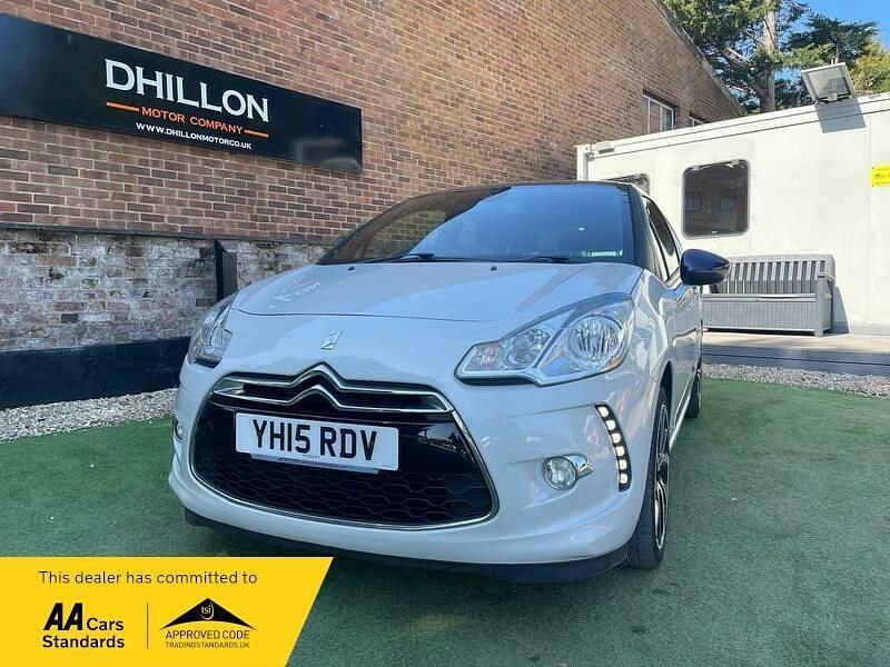 White Used 2015 Citroën DS3 PureTech Hatchback | £2,995 (Fair price) - Image 1/4