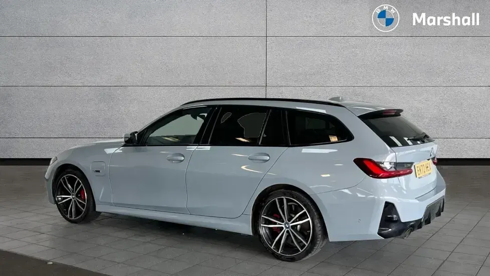 Used BMW 330e M Sport 292 HP (214 kW) 2022 Brooklyn grey metallic Estate