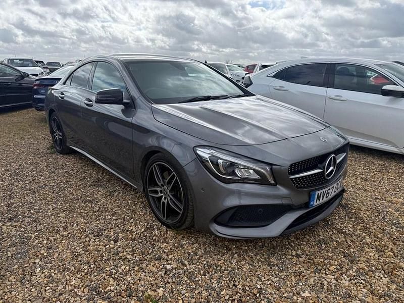 Used Mercedes CLA220 AMG line 177 HP (130 kW) 2017 Grey Sedan