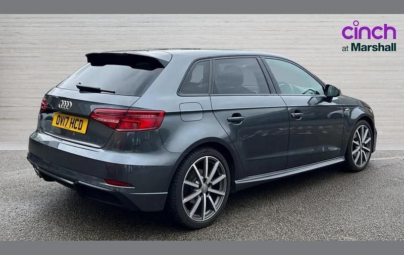 Used Audi A3 Black Edition 150 HP (110 kW) 2017 Grey Hatchback