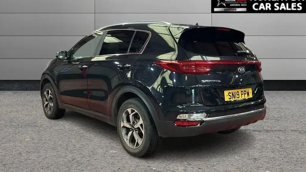 Used Kia Sportage 136 HP (100 kW) 2019 Black SUV