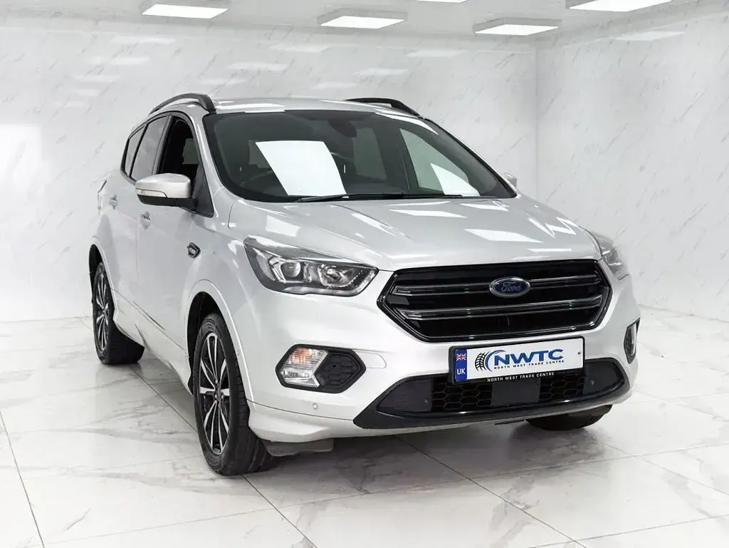 Used Ford Kuga ST-Line 120 HP (88 kW) 2018 Silver SUV