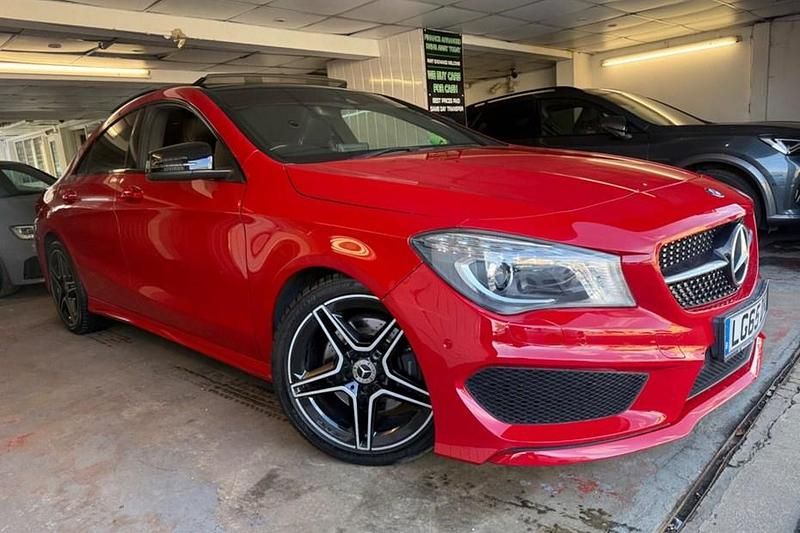 Used Mercedes CLA220 AMG 177 HP (130 kW) 2015 Red Sedan