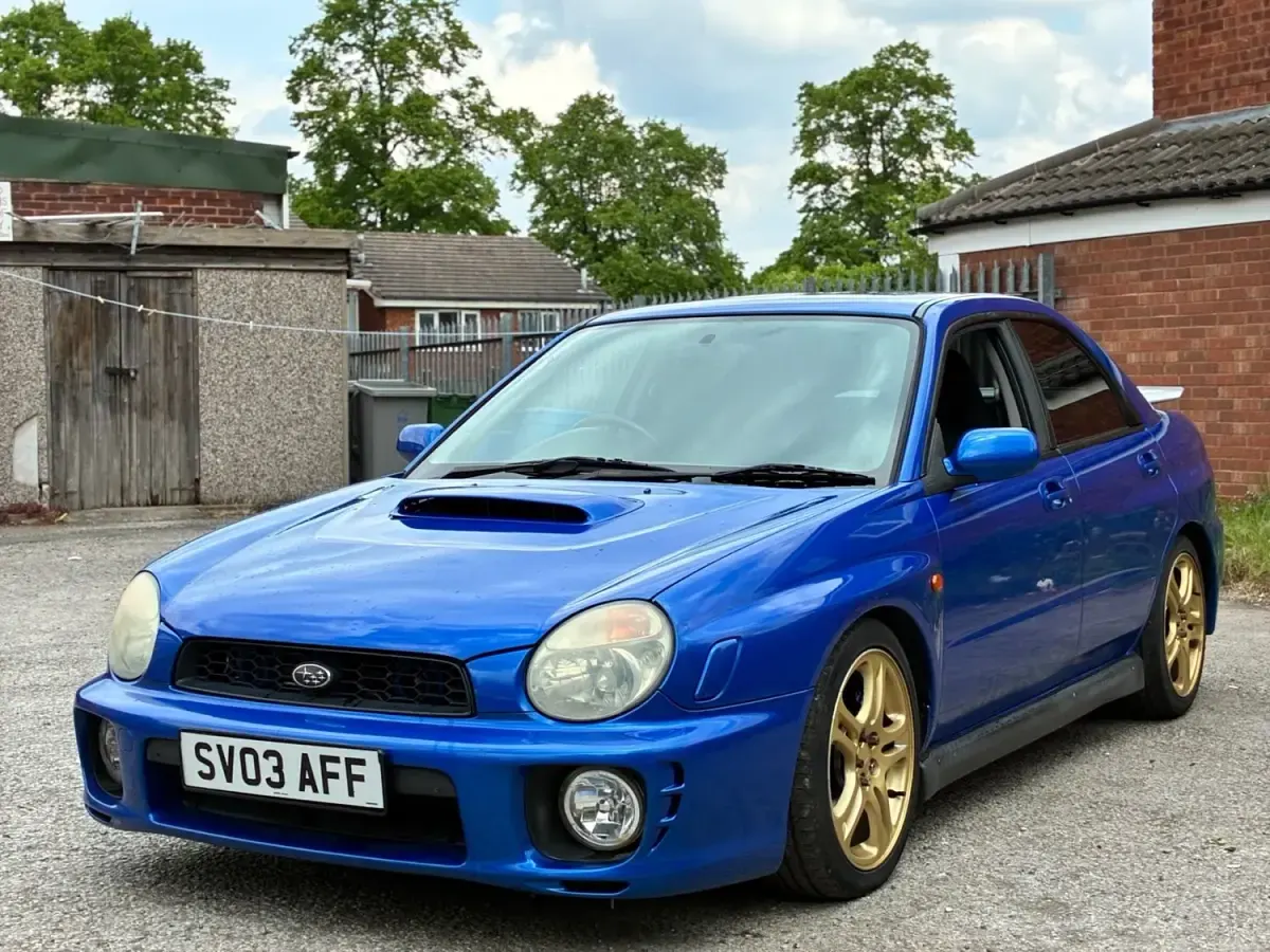 Używany Subaru Impreza 2003 Niebieski Sedan/Limuzyna