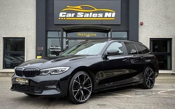 Usado BMW 320e 187 CV (137 kW) 2022 Negro Familiar