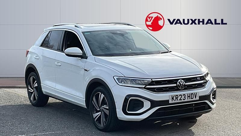 Used VW T-Roc R-line 150 HP (110 kW) 2023 White SUV