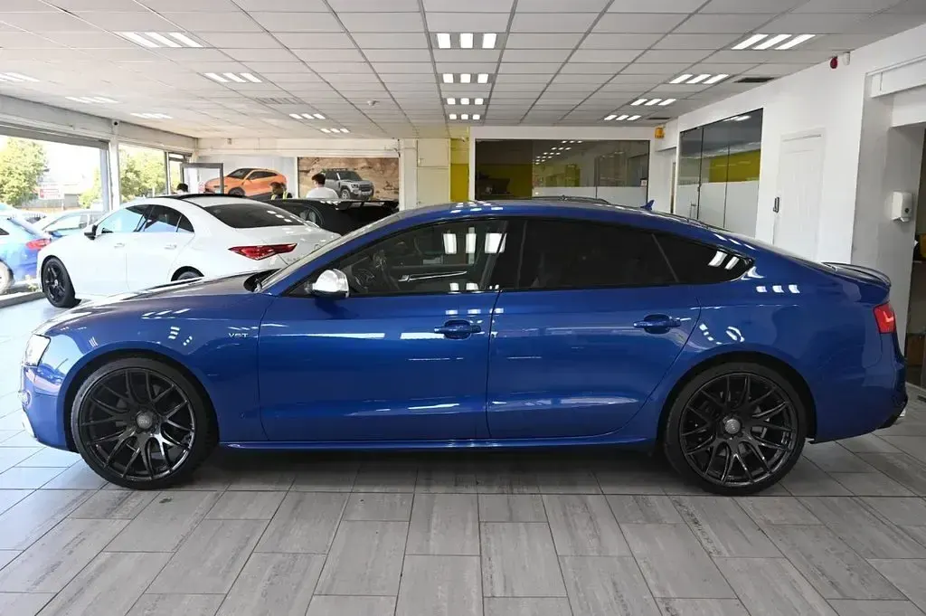 Used Audi A5 Black Edition 272 HP (200 kW) 2016 Blue Coupe