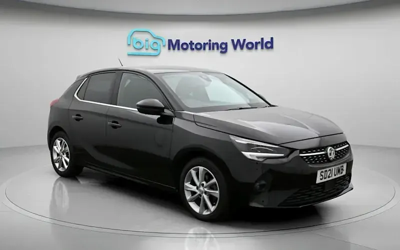 Used Vauxhall Corsa Elite 75 HP (55 kW) 2021 Black Hatchback