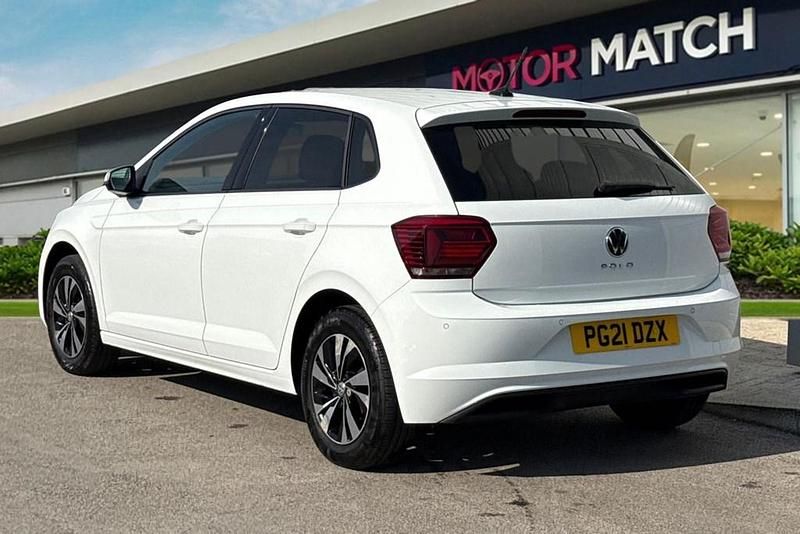 Used VW Polo Match 95 HP (69 kW) 2021 White Hatchback