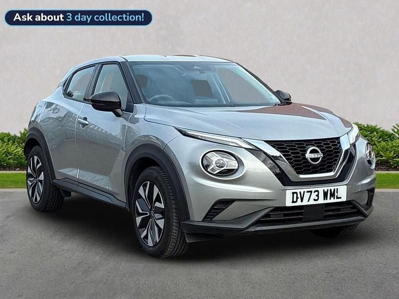 Silver Used 2023 Nissan Juke Acenta SUV | £15,497 (Fair price) - Image 1/4