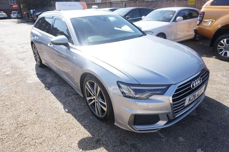 Silver Used 2019 Audi A6 S-Line Estate | £21,000 (Fair price) - Image 1/4