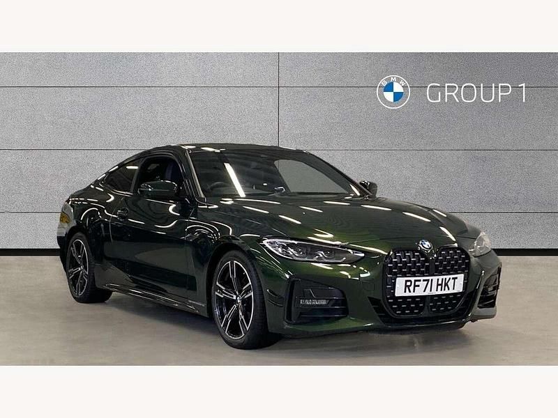 Green Used 2022 BMW 420 M Sport Coupe | £25,990 (Good price) - Image 1/4