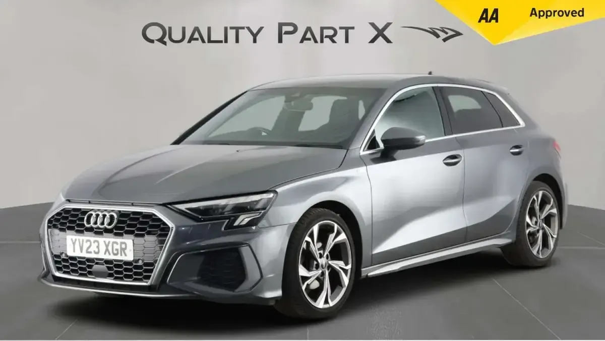 Used Audi A3 Sportback S-Line 110 HP (80 kW) 2023 Grey Hatchback