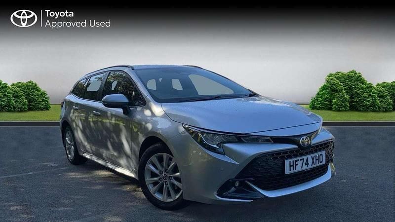 Silver Used 2024 Toyota Corolla Sport Estate | £23,213 (Good price) - Image 1/2
