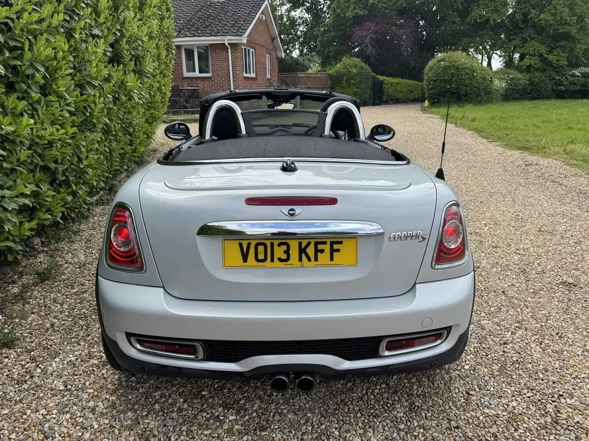 Used Mini Cooper S Roadster 184 HP (135 kW) 2013 Silver Cabriolet