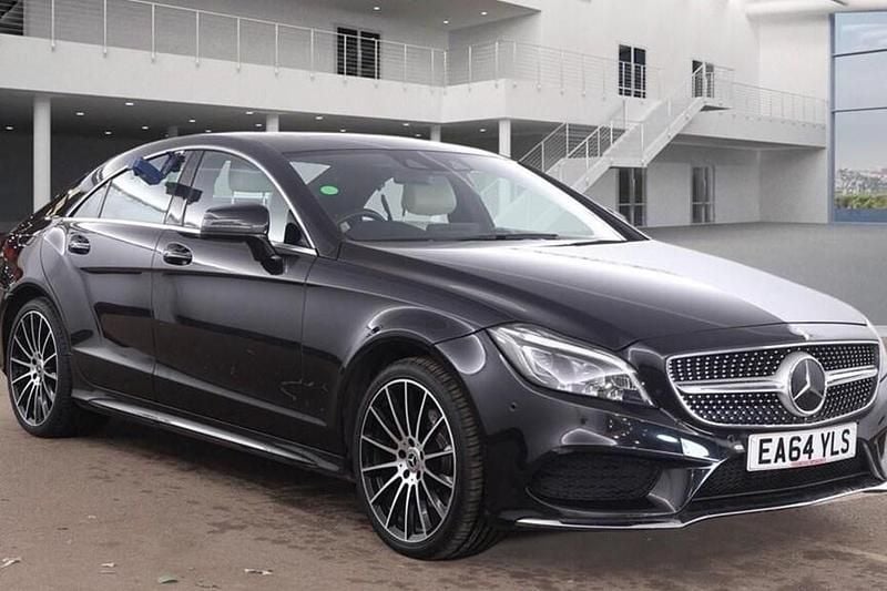 Used Mercedes CLS220 AMG line 2014 Black Coupe