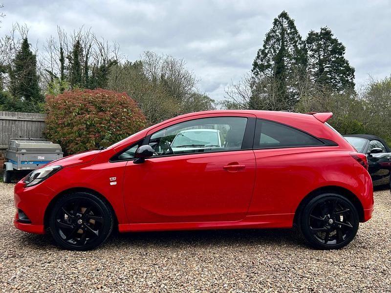 Used Vauxhall Corsa Edition 75 HP (55 kW) 2018 Red Hatchback