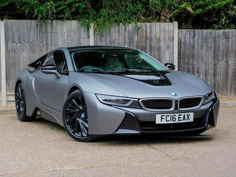 Blue Used 2016 BMW i8 Performance Coupe | £36,750 (Fair price) - Image 1/4