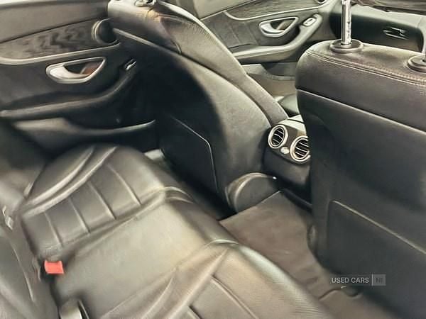 Used Mercedes C220 AMG line 170 HP (125 kW) 2018 Silver Sedan