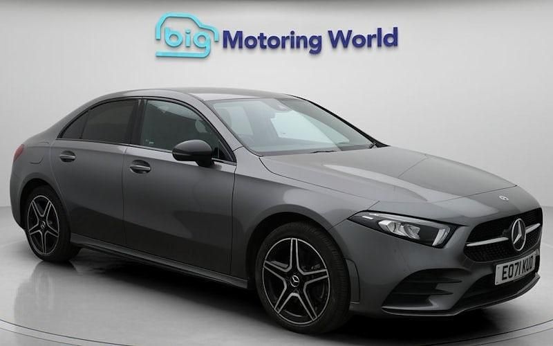 Used Mercedes A250 AMG line 259 HP (190 kW) 2021 Grey Sedan