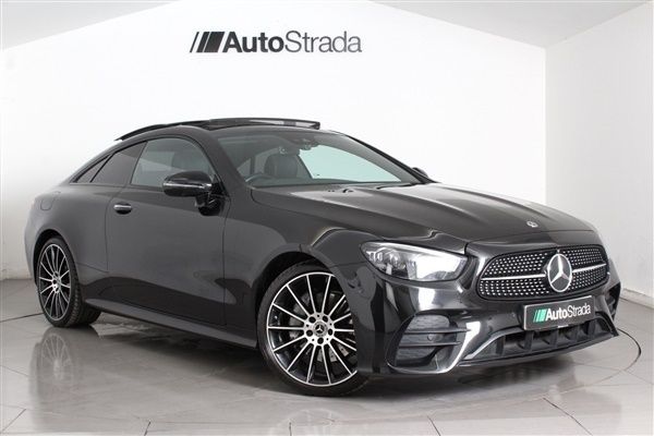 Black Used 2021 Mercedes E220 AMG Line Premium Plus Coupe | £30,695 (Expensive) - Image 1/1