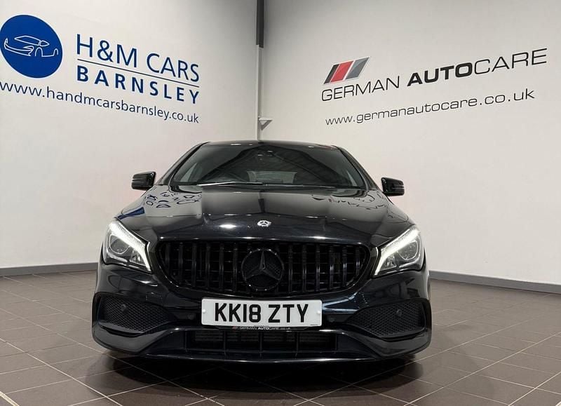 Used Mercedes CLA200 AMG line 156 HP (114 kW) 2018 Black Estate