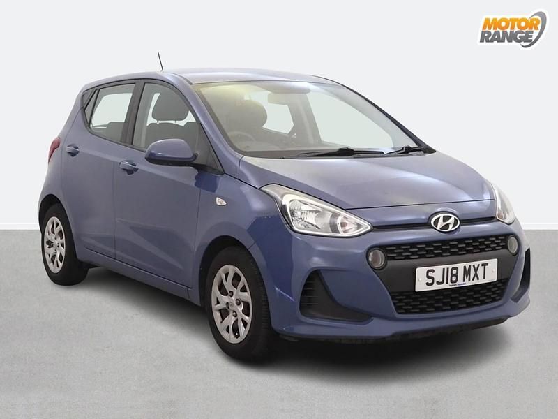 Blue Used 2018 Hyundai i10 SE Hatchback | £7,895 (Fair price) - Image 1/4