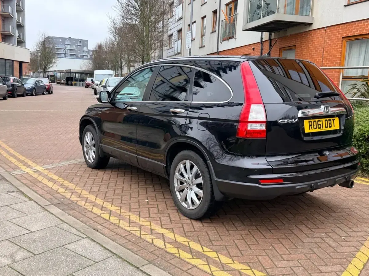 Begagnad Honda CR-V ES 2011 Svart SUV