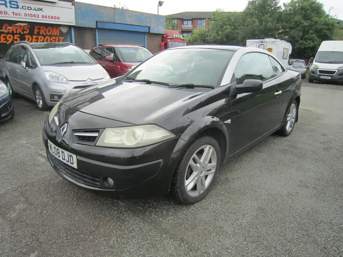 Used Renault Mégane Cabriolet Dynamique 2008 Black Cabriolet