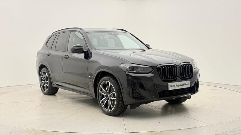 Black sapphire Used 2023 BMW X3 M Sport SUV | £39,945 (Fair price) - Image 1/4
