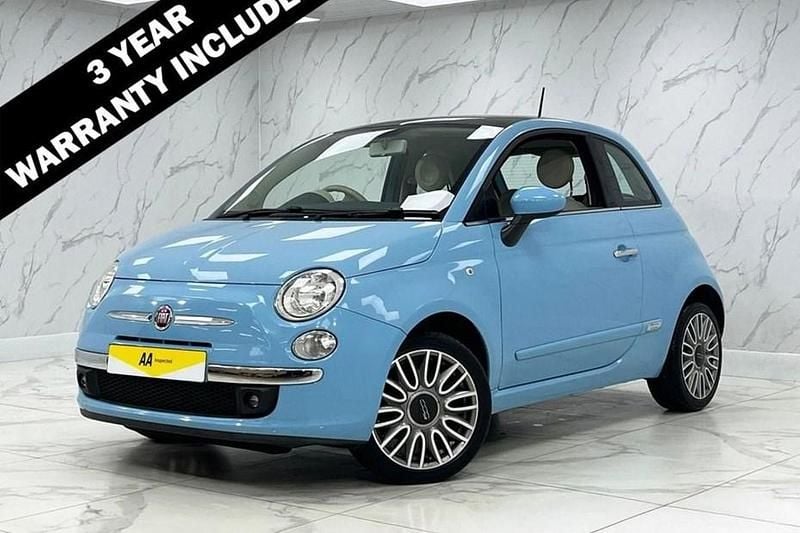 Blue Used 2015 Fiat 500 Lounge Hatchback | £5,700 (Good price) - Image 1/1