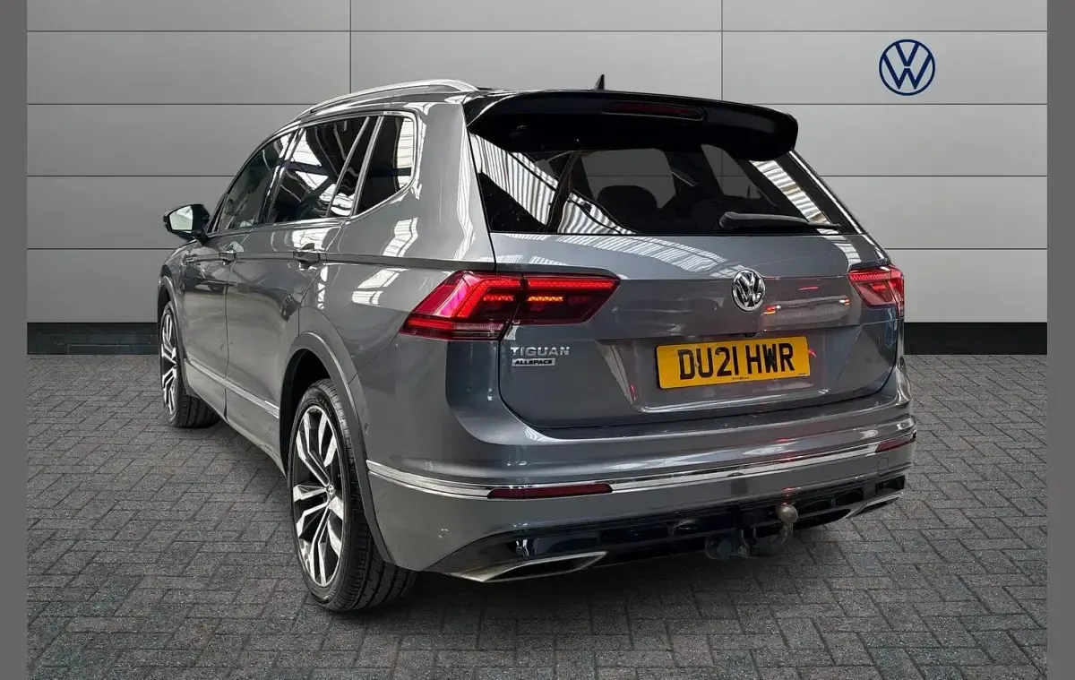 Used VW Tiguan Allspace R-line 147 HP (108 kW) 2021 Grey SUV