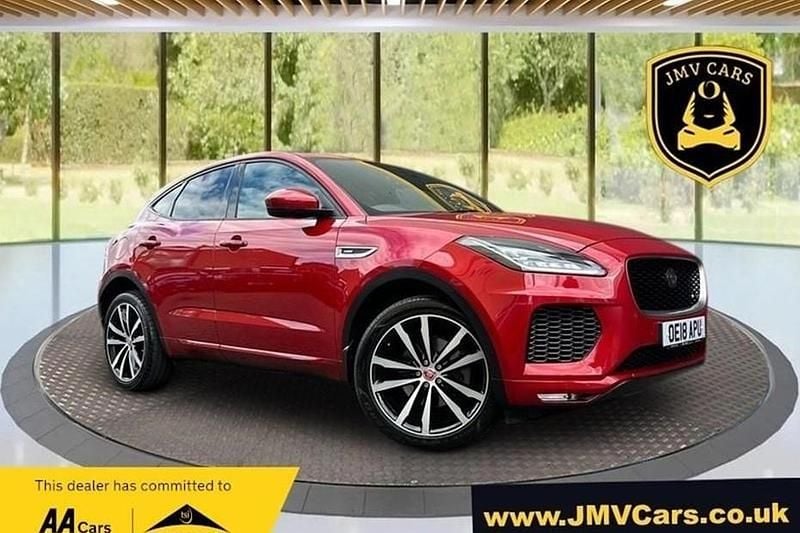Red Used 2018 Jaguar E-Pace R-Dynamic SUV | £16,475 (Fair price) - Image 1/1
