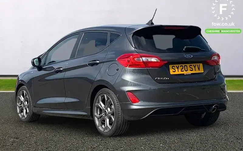Used Ford Fiesta ST-Line 125 HP (91 kW) 2020 Grey Hatchback