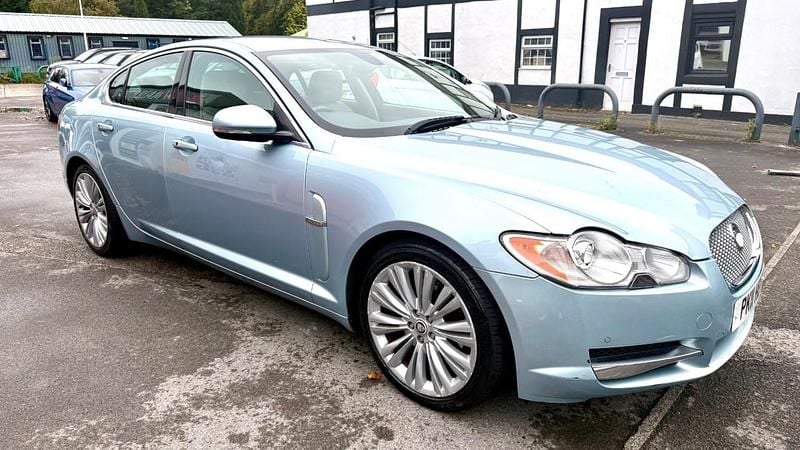 Blue Used 2011 Jaguar XF Premium Luxury Sedan | £3,899 (Good price) - Image 1/4