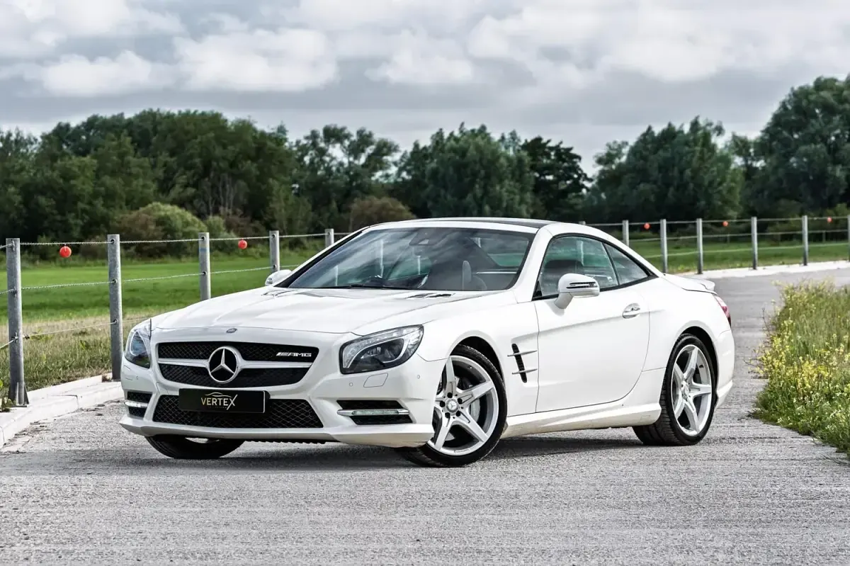 Used Mercedes SL400 AMG 333 HP (244 kW) 2015 White Cabriolet