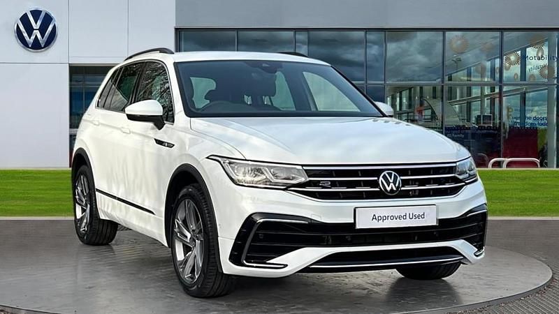 Used VW Tiguan R-line Edition 150 HP (110 kW) 2023 White SUV