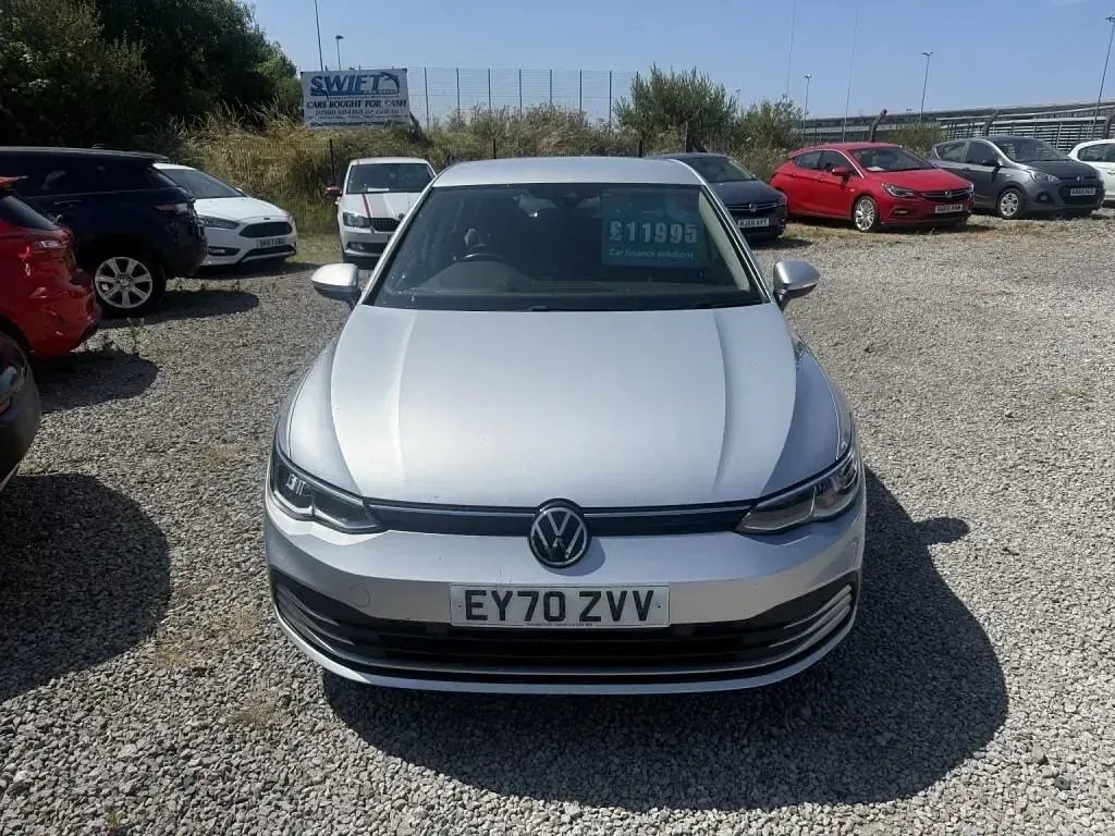 Used VW Golf VII Life 115 HP (84 kW) 2020 Silver Hatchback