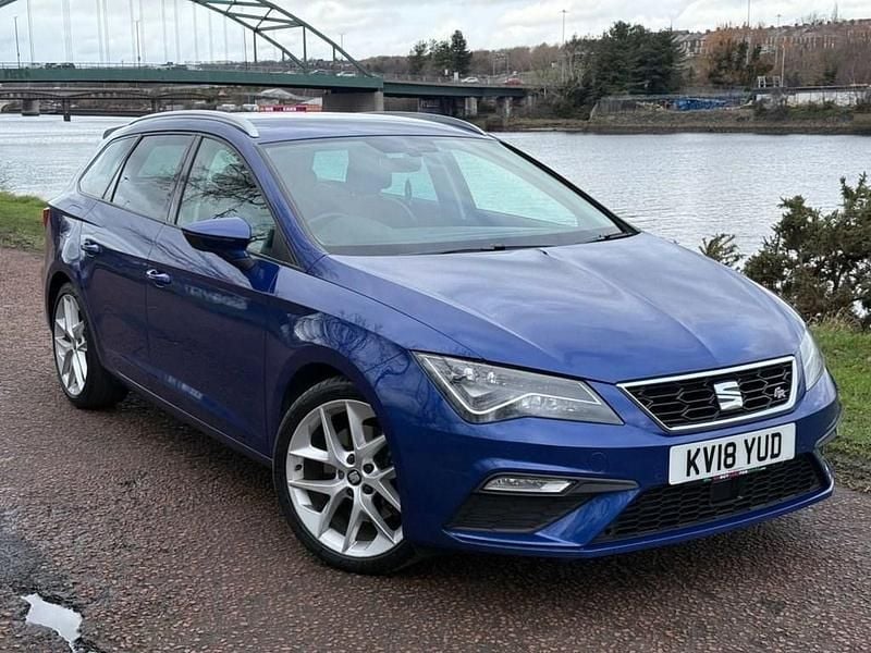 Used Seat Leon ST FR 184 HP (135 kW) 2018 Blue Estate