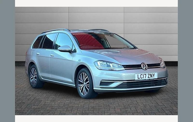 Silver Used 2017 VW Golf VII SE Estate | £7,995 (Fair price) - Image 1/4
