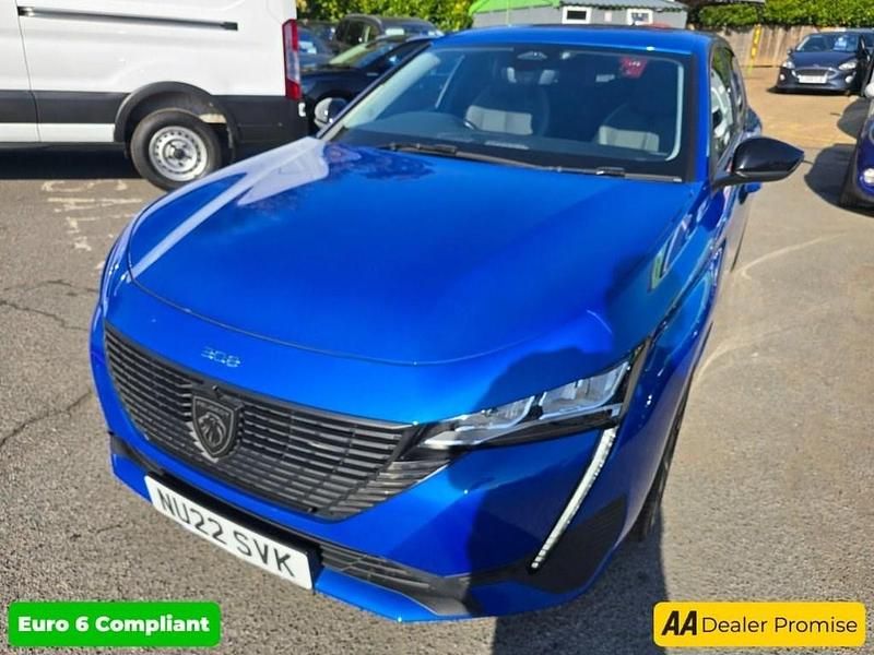 Used Peugeot 308 Allure Premium 2022 Blue Hatchback