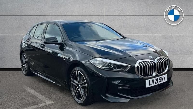 Black Used 2021 BMW 118 M Sport Hatchback | £19,395 (Fair price) - Image 1/4