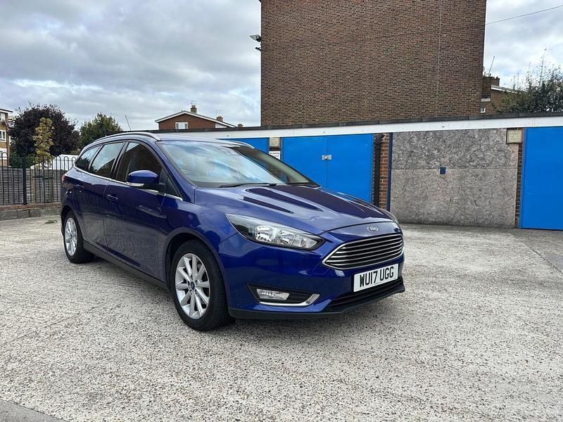 Blue Used 2017 Ford Focus Titanium Estate | £5,599 (Super price) - Image 1/4