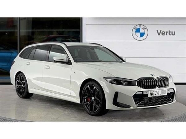 White Used 2025 BMW 320 M Sport Estate | £40,368 - Image 1/4